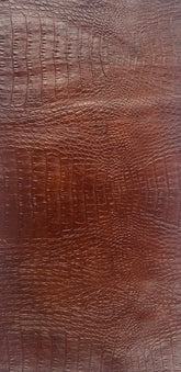 Armani Red Brown Croc